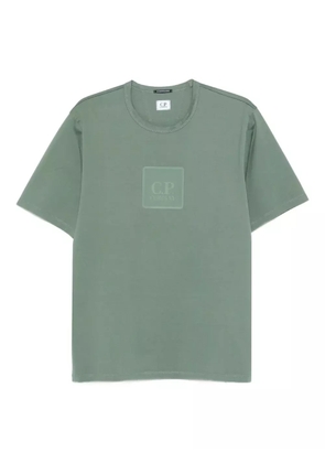 C.P. Company square-logo cotton T-shirt - Green