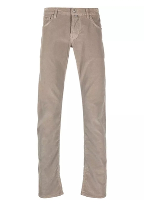 Jacob Cohën corduroy slim-fit trousers - Brown
