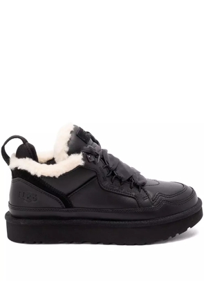 UGG Lowmel lace-up shearling sneakers - Black