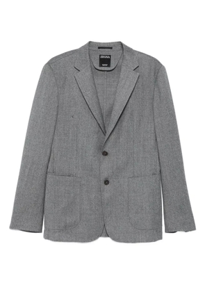 Zegna button suit - Grey
