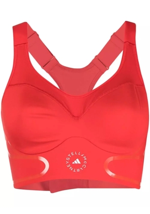 adidas by Stella McCartney TruePace high-impact sports bra - Red