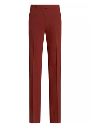 ETRO jacquard straight-leg tailored trousers