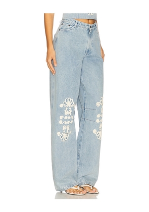 The Wolf Gang El Toro Jean in Blue. Size M. Also in L, S, XL, XS.