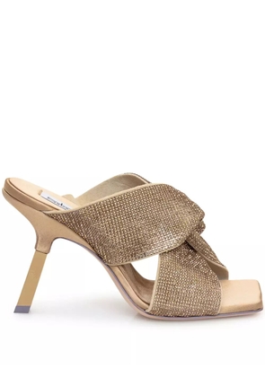Sebastian Milano 95mm Paris sandals - Neutrals