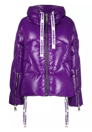 Khrisjoy Iconic padded jacket - Purple