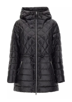 Mackage Tooky diamond-quilted hooded coat - Black