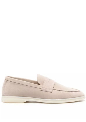 Scarosso Luciano suede loafers - Neutrals