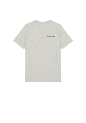 Pop Trading Company Reflective Logo T-Shirt in Grey. Size L. Also in M, S, XL/1X.