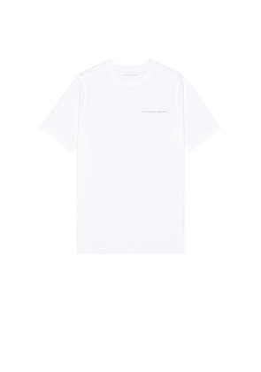 Pop Trading Company Inside Logo T-Shirt in White. Size L. Also in M, S, XL/1X.