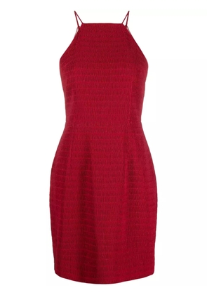 Emilia Wickstead Mylene smocked minidress - Red