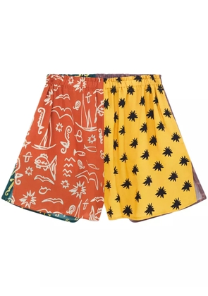 Donde Esteban Estrellitas shorts - Yellow