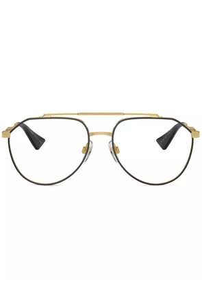 Dolce & Gabbana Eyewear pilot-frame glasses - Gold