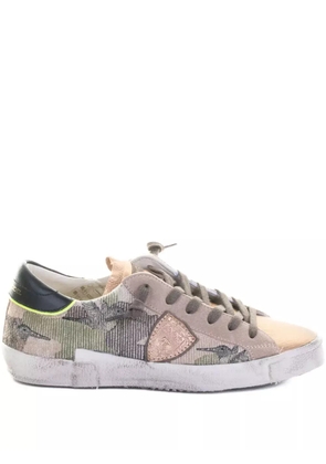Philippe Model Paris camouflage-print sneakers - Green