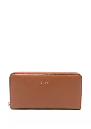 LIU JO zip-around wallet - Brown