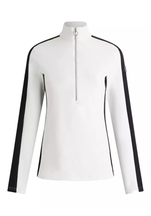 Fusalp half-zip panelled ski top - White