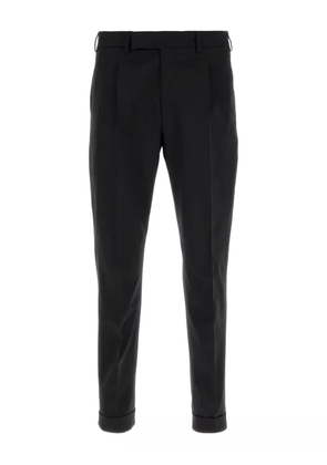 PT Torino pleated trousers - Black