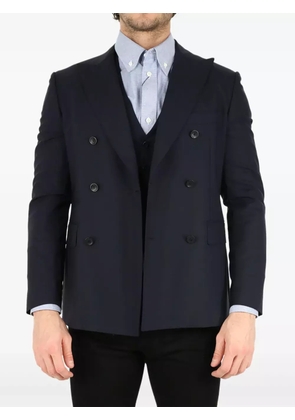 Tonello contrast-panel waistcoat - Blue