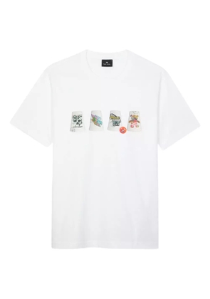Paul Smith cup-and-ball-print T-shirt - White
