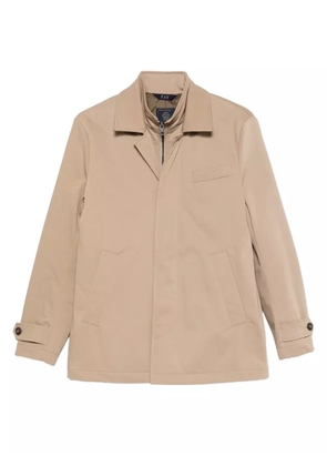 Fay double-layer welt-pocket jacket - Neutrals