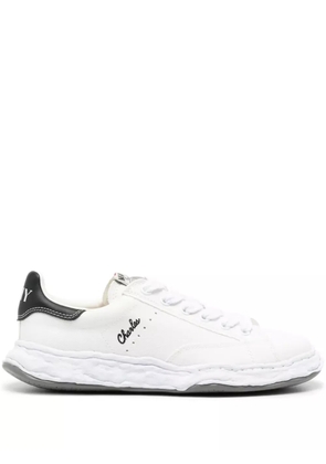 Maison MIHARA YASUHIRO Charles lace-up canvas sneakers - White