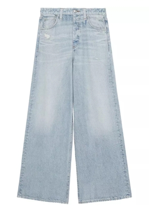 rag & bone mid-rise wide-leg jeans - Blue