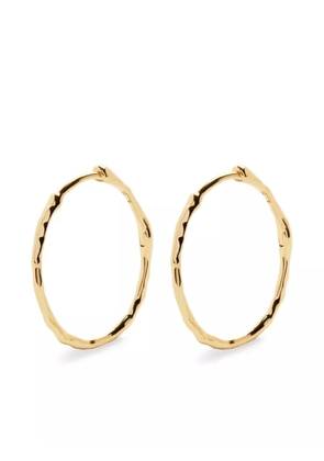 Monica Vinader 14kt yellow gold Medium Siren Muse earrings