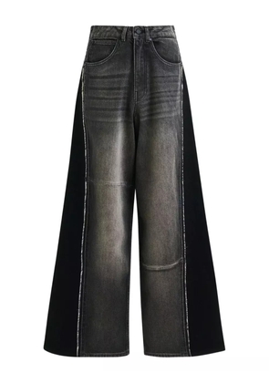 Essentiel Antwerp Industrious2 panelled jeans - Black