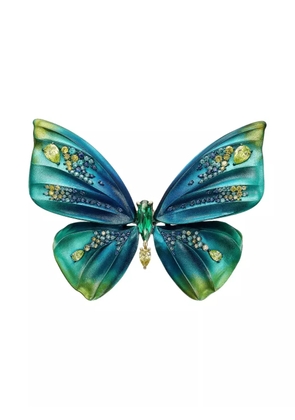 Anabela Chan Aurora butterfly brooch - Blue