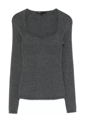 Maje wool sweater - Grey