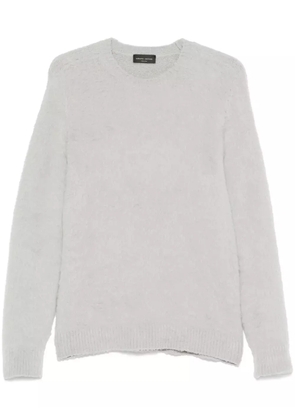 Roberto Collina brushed-effect sweater - Grey