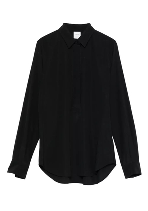 Caliban long-sleeve collared shirt - Black