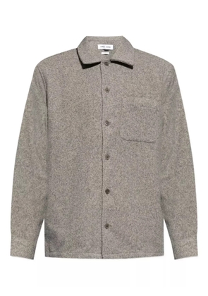 SAMSOE SAMSOE button-fastening overshirt - Grey