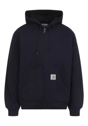 Carhartt WIP hooded zip-up jacket - Blue