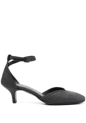 Pantanetti 50mm leather sandals - Black