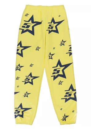 SP5DER 5star track pants - Yellow