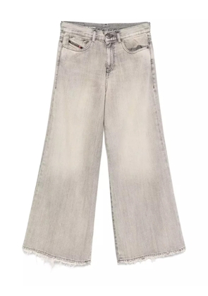 Diesel raw-hem jeans - Grey