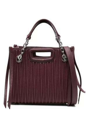 Maje quilted tote bag - Red