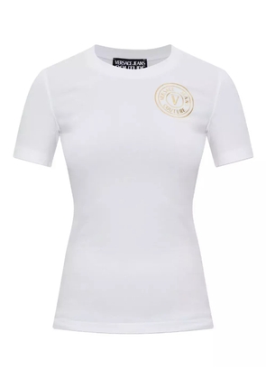 Versace Jeans Couture logo-embellished short-sleeved T-shirt - White
