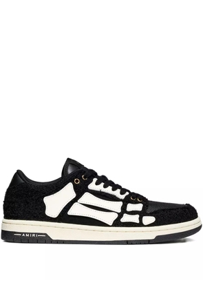 AMIRI skeleton-embellished sneakers - Black