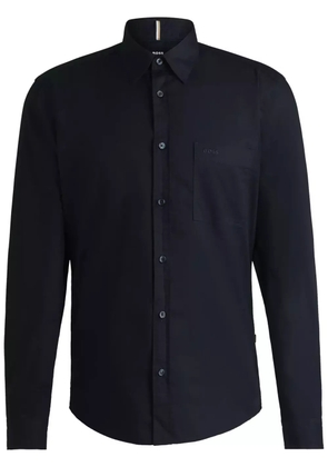 BOSS cotton shirt - Blue