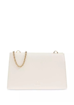 Furla leather tote bag - Neutrals