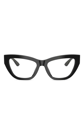 Dolce & Gabbana Eyewear cat-eye frame glasses - Black