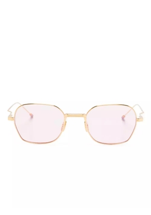 Thom Browne Eyewear square-frame sunglasses - Gold