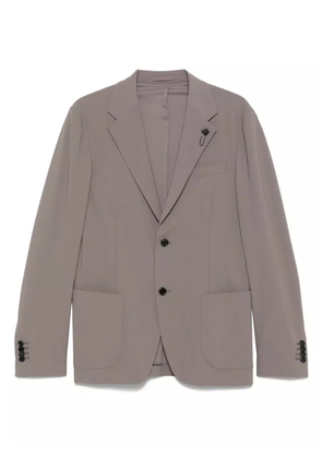 Lardini patch-pocket blazer - Grey