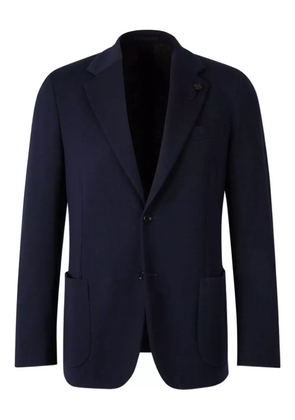 Lardini single-breasted blazer - Blue
