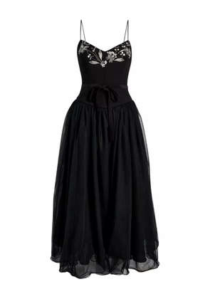 Cinq A Sept Freddie midi dress - Black