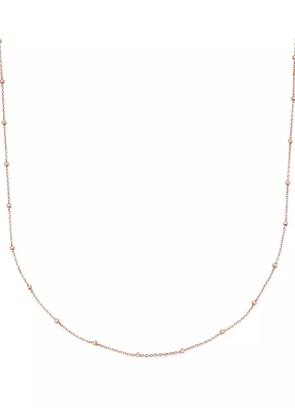 Monica Vinader fine-chain 18kt rose gold vermeil necklace - Pink