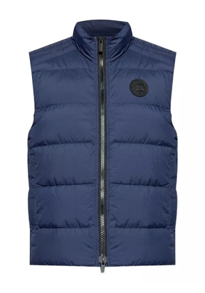 Canada Goose quilted logo-patch gilet - Blue