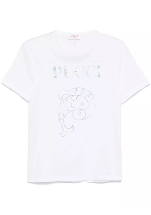 PUCCI logo-print T-shirt - White