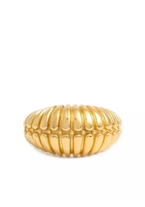 Daphine Sofia ribbed ring - Yellow